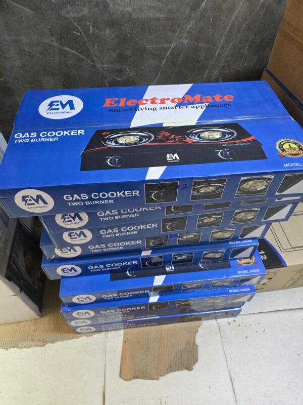 Electromate glasstop gas stove