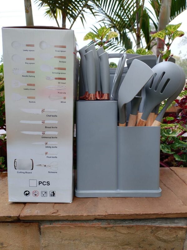 19PC Executive Silicone Spoons