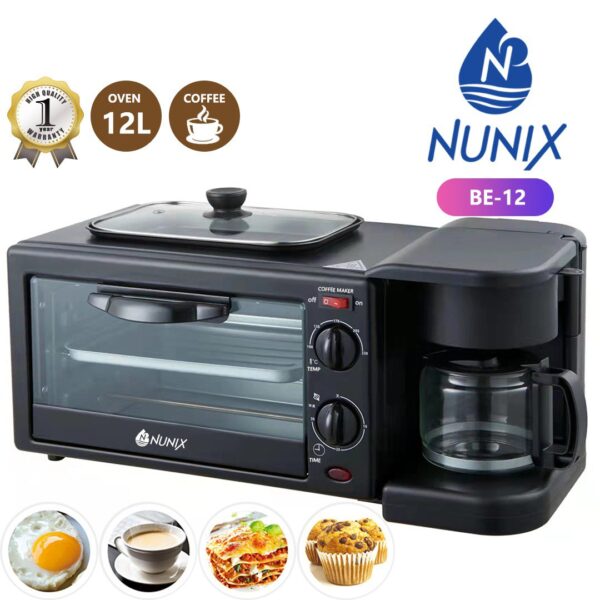 Nunix 3 IN 1 BREAKFAST MAKER