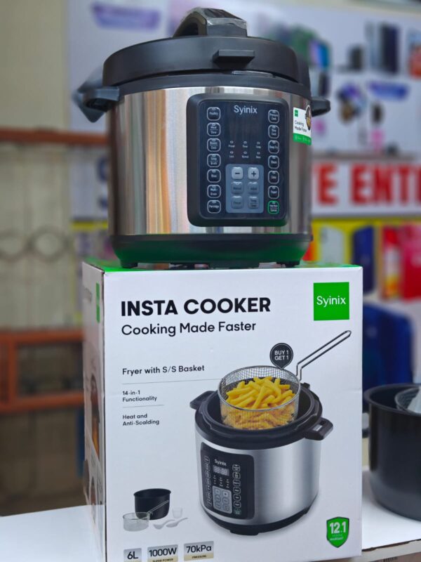 Syinix pressure cooker 6ltrs