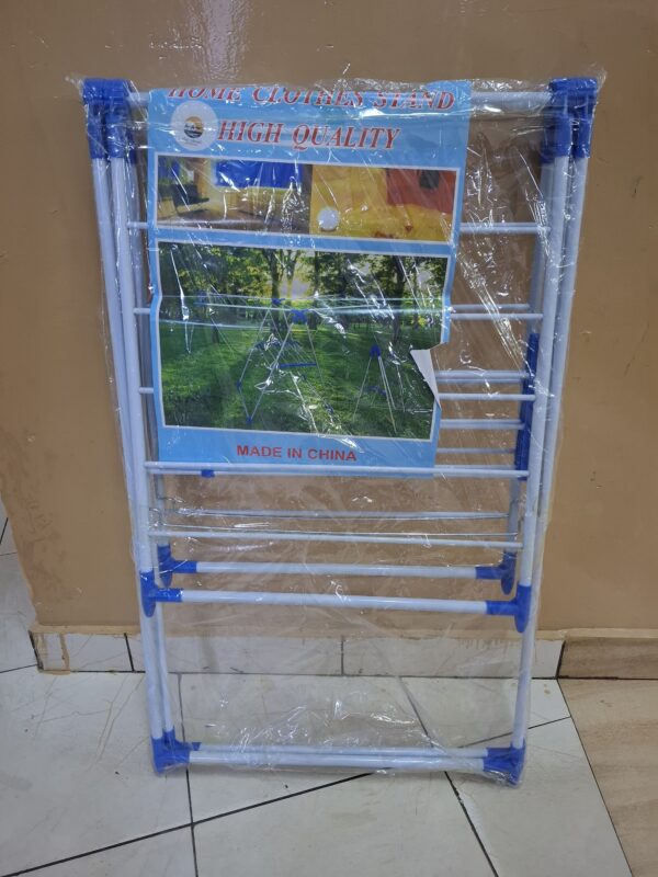 metallic cloth rack